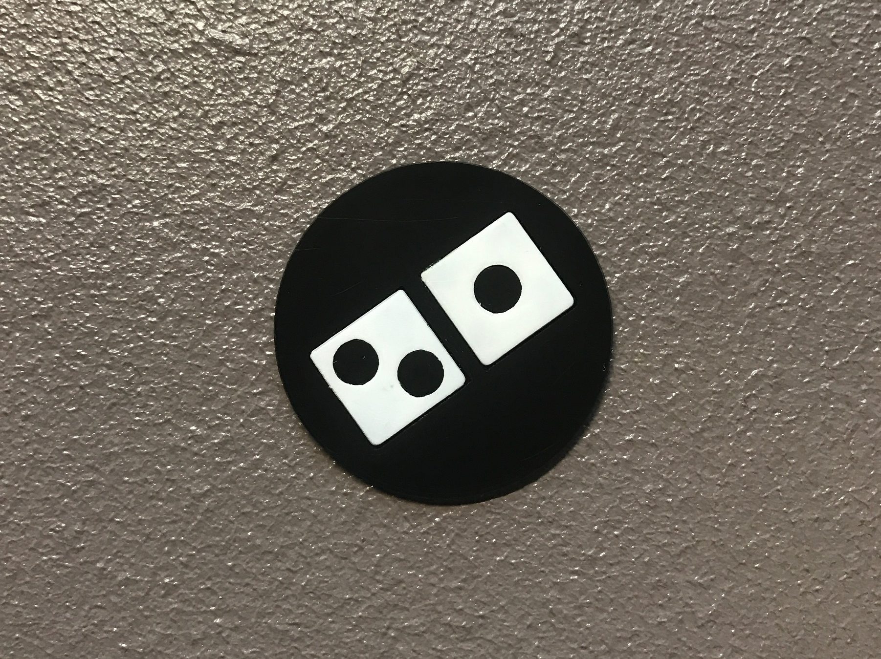 Domino's Logo, Geprint door EPIN 3D